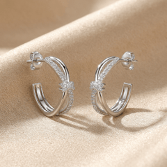 Boucles d'oreilles Éclat d'Argent - Maison Di Giorgio