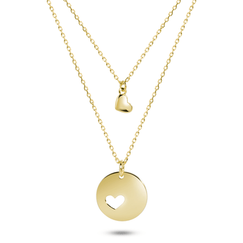 Collier en Argent 925 doré Or jaune 18k - Maison Di Giorgio