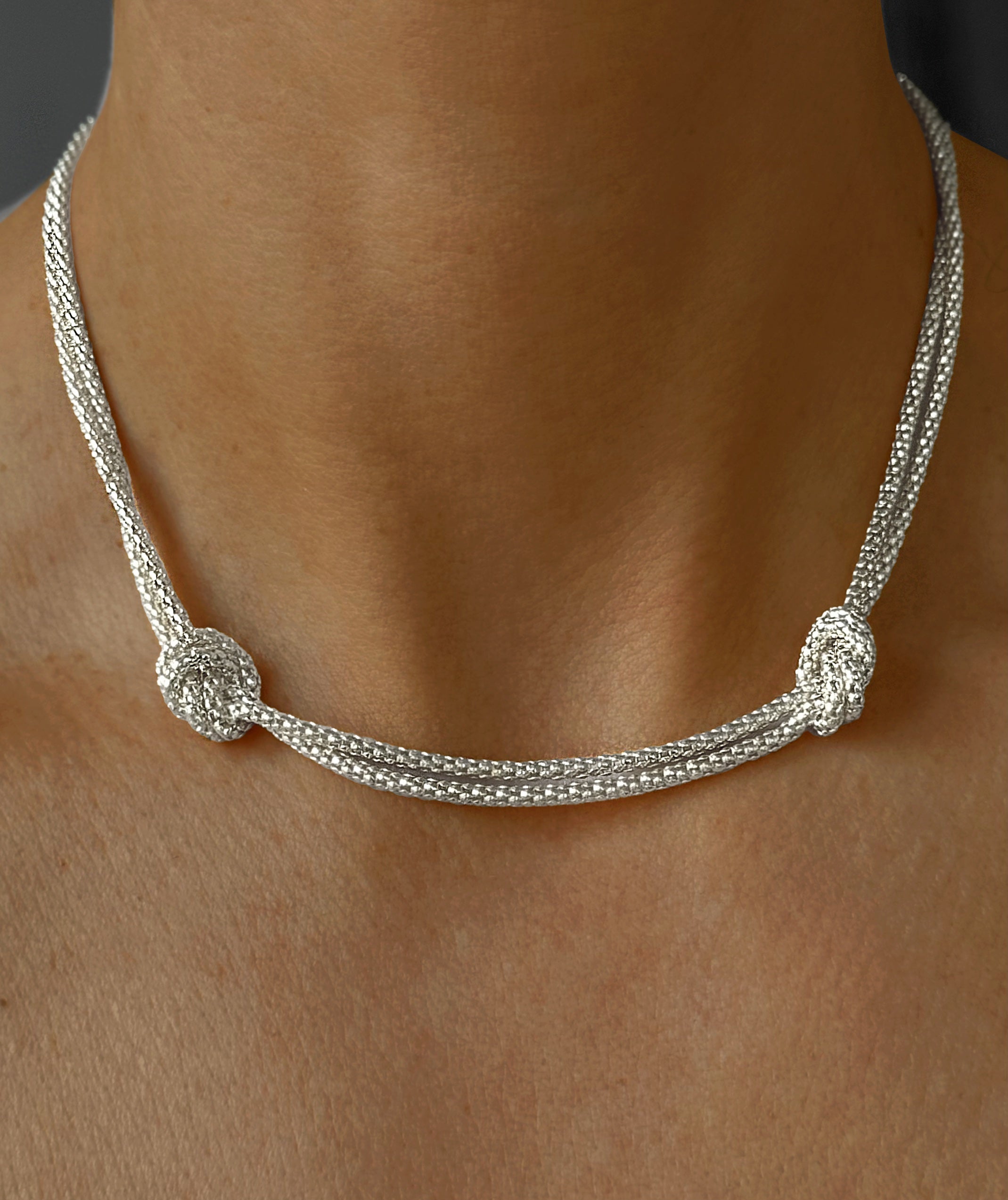 Collier en Argent 925 plaqué Argent