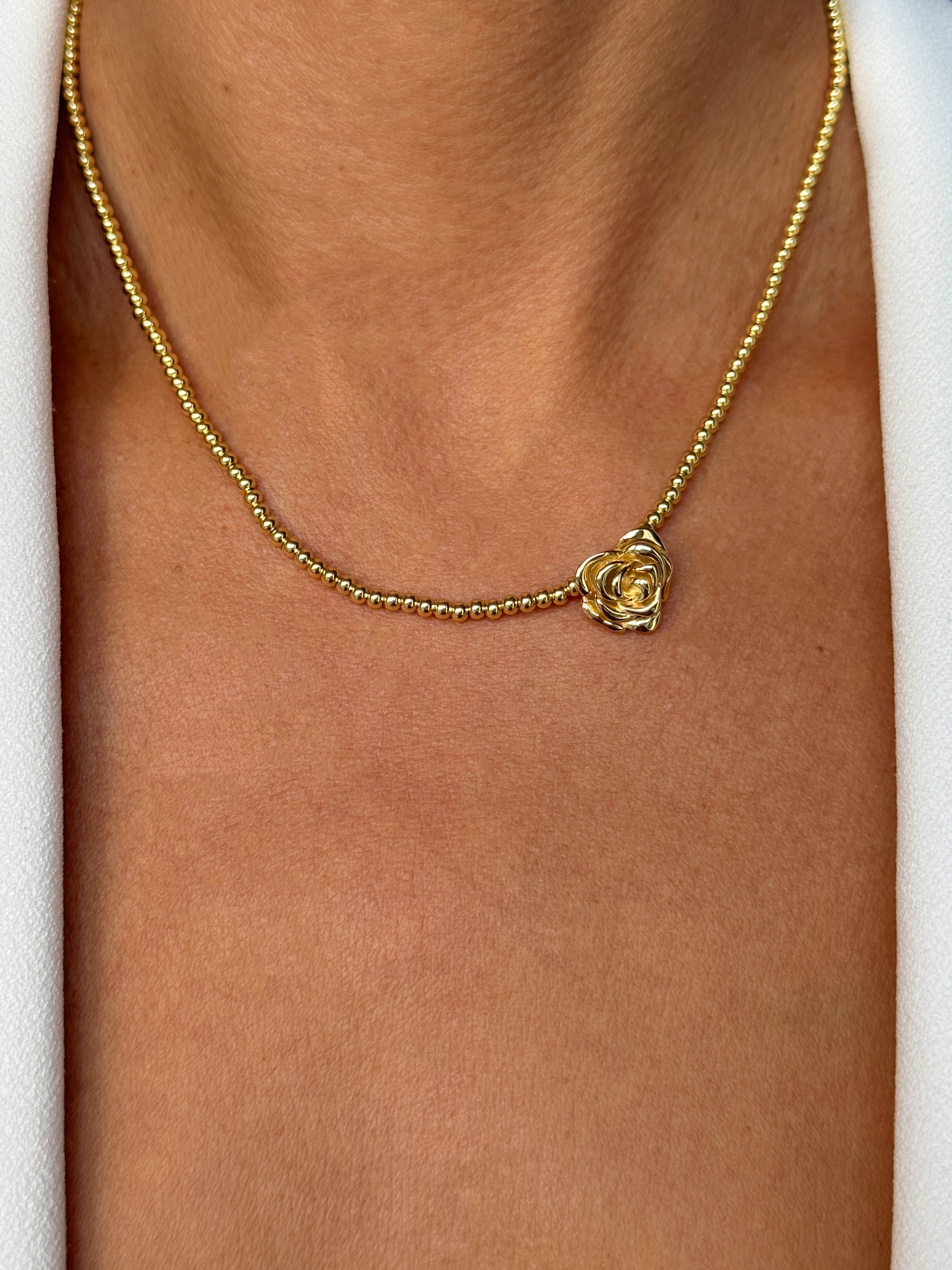 Collier en Argent 925 doré Or jaune 18k - Maison Di Giorgio