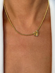 Collier en Argent 925 doré Or jaune 18k - Maison Di Giorgio