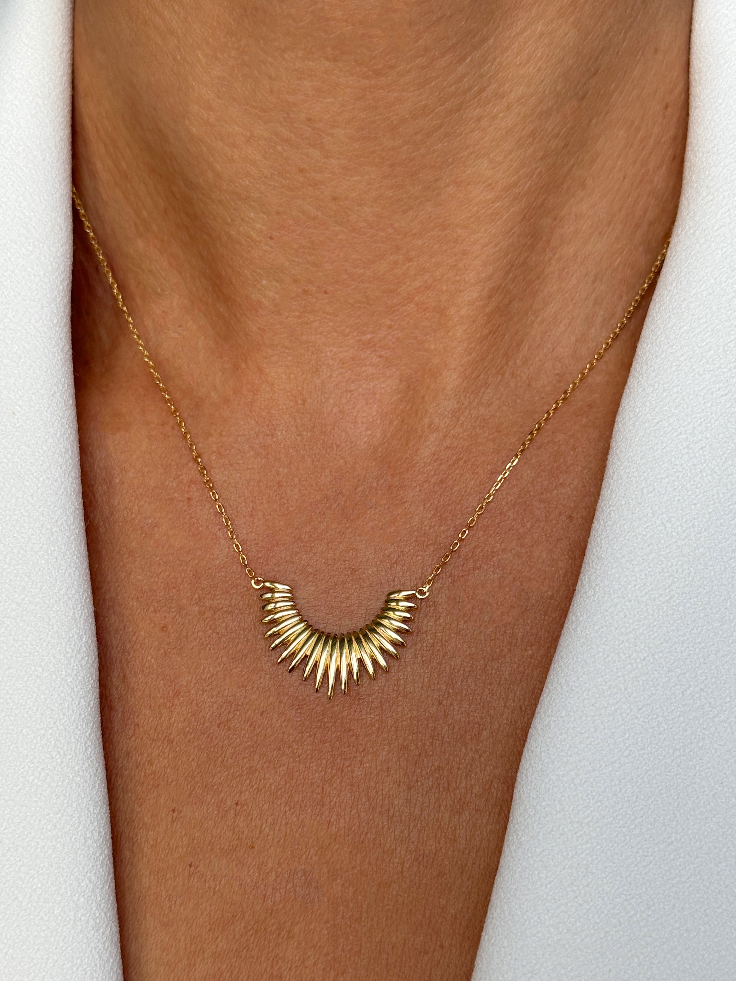 Collier en Argent 925 doré Or jaune 18k - Maison Di Giorgio