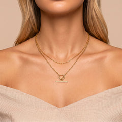 Collier Vuoto - Argent 925 doré Or jaune - Maison Di Giorgio