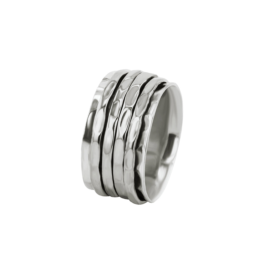 Bague en Argent 925 plaquée Rhodium