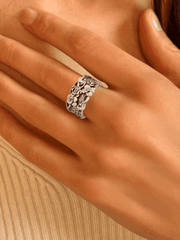 Bague en Argent 925 plaqué Argent