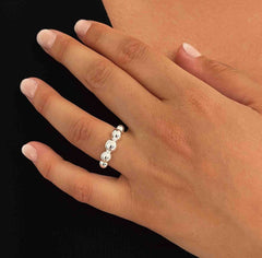 Bague en Argent 925 plaqué Argent