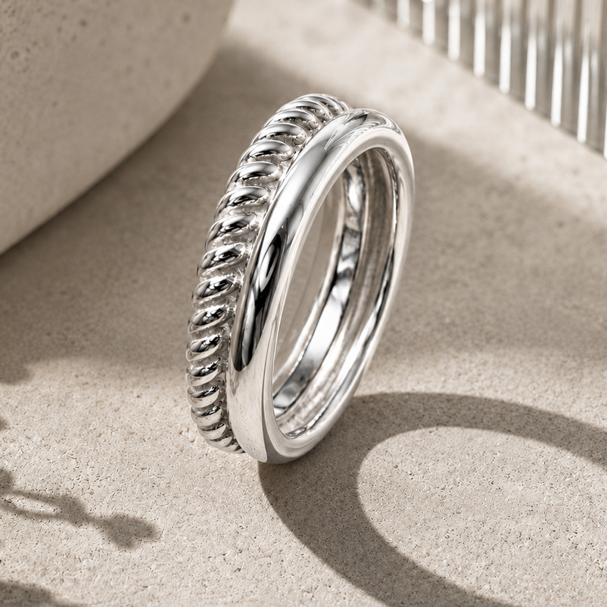 Bague Argentée