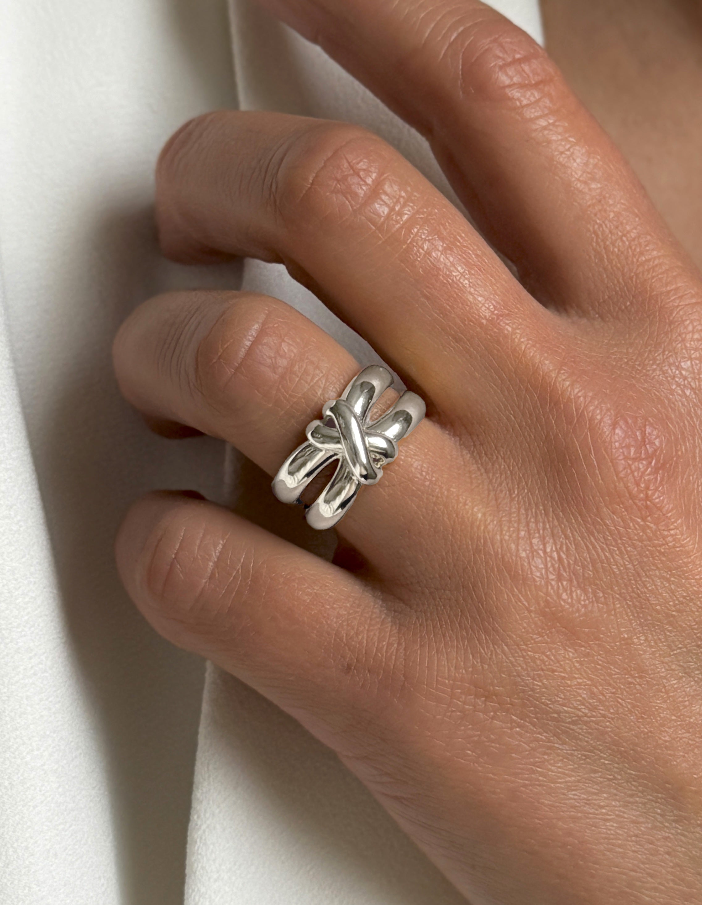 Bague en Argent 925 plaqué Argent