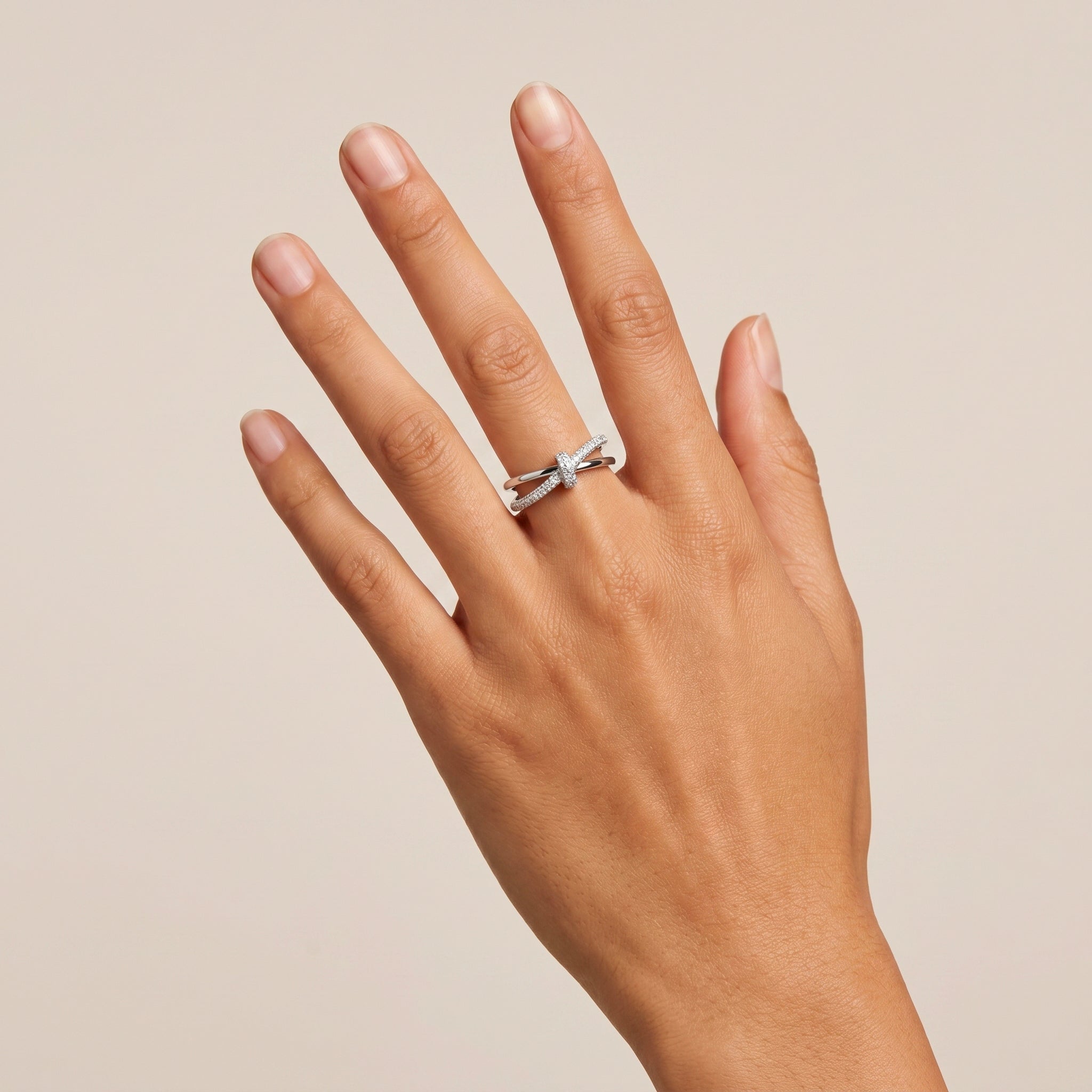 Bague Laccio - Argent 925, Oxyde de zirconium - Maison Di Giorgio