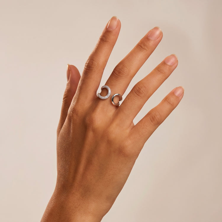 Bague Angelo - Argent 925, Oxyde de zirconium - Maison Di Giorgio
