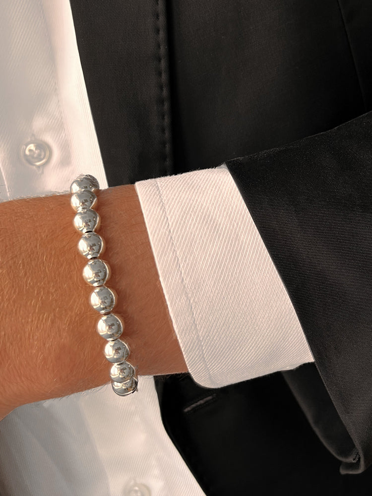 Bracelet perles en Argent 925 - Maison Di Giorgio