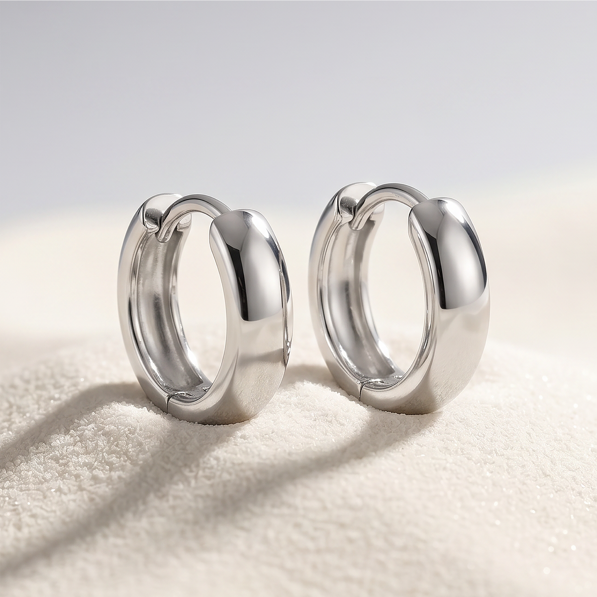 Boucles d'oreilles Argentées
