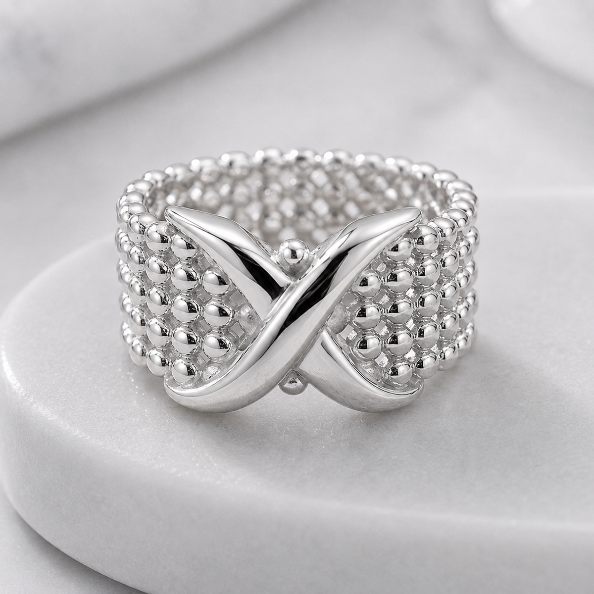 Bague Argentée