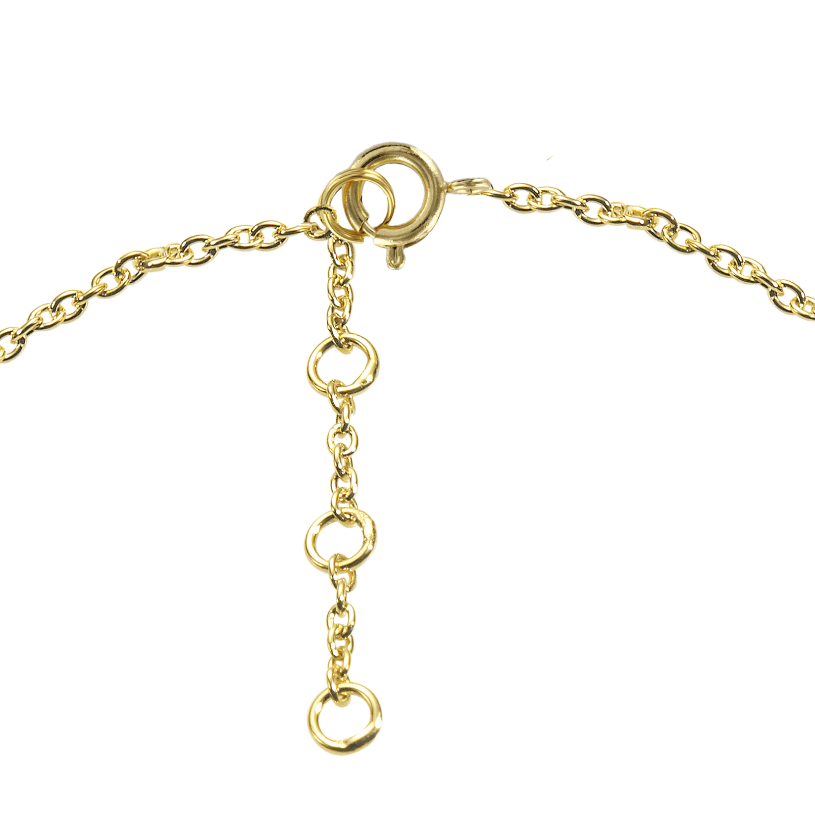 Collier doré Or jaune 18k assemblé de Turquoise - Maison Di Giorgio