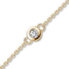 Bracelet - Or jaune 9k, Diamant - Maison Di Giorgio