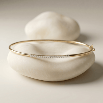 Bracelet - Or jaune 9k, Diamant - Maison Di Giorgio