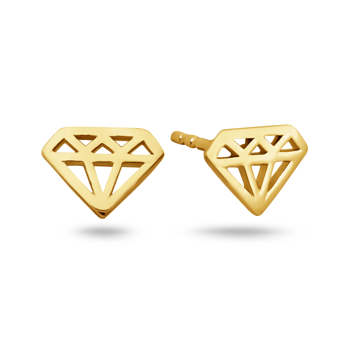 Boucle d'oreille - Or jaune 9k - Maison Di Giorgio
