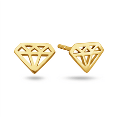 Boucle d'oreille - Or jaune 9k - Maison Di Giorgio