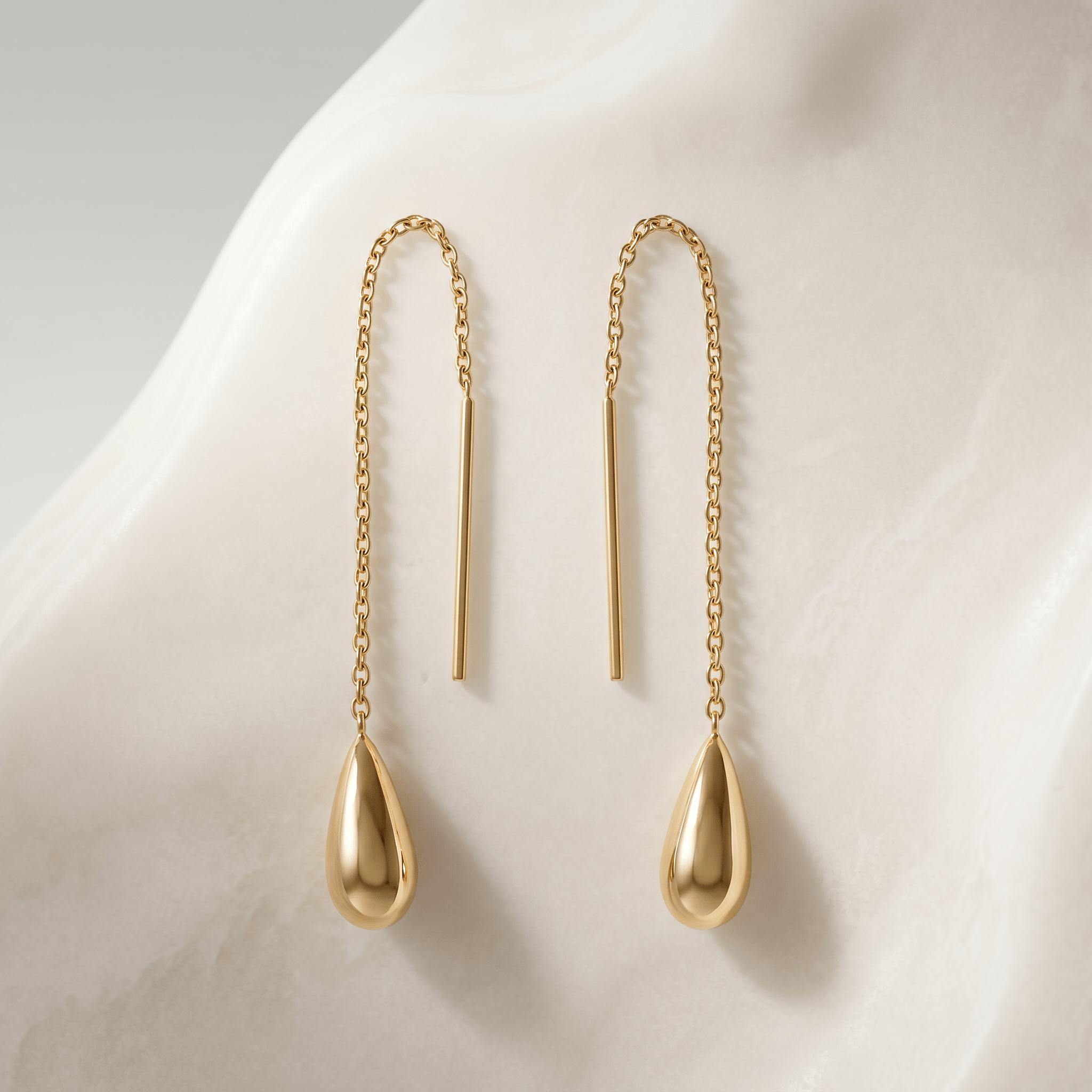 Boucle d'oreille - Or jaune 9k - Maison Di Giorgio