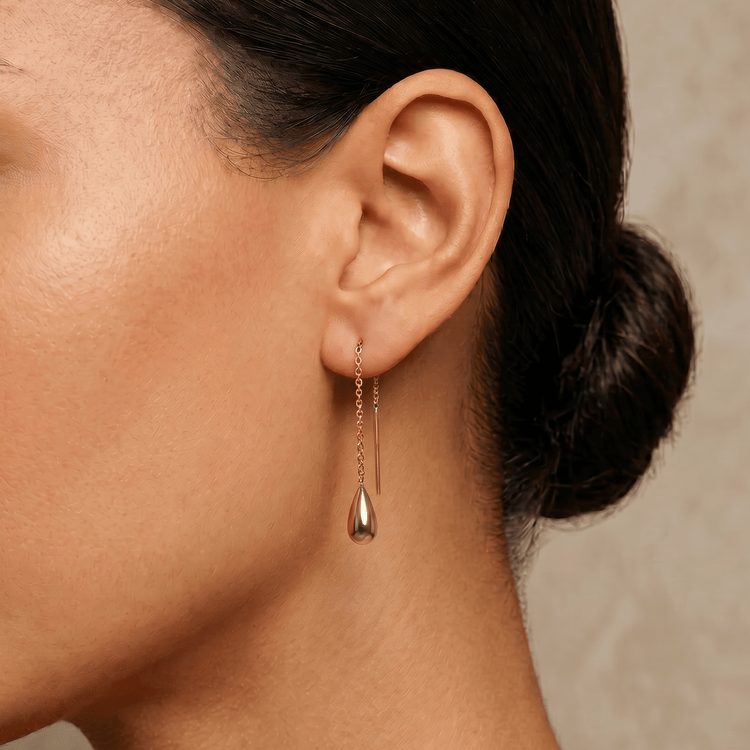 Boucle d'oreille - Or jaune 9k - Maison Di Giorgio
