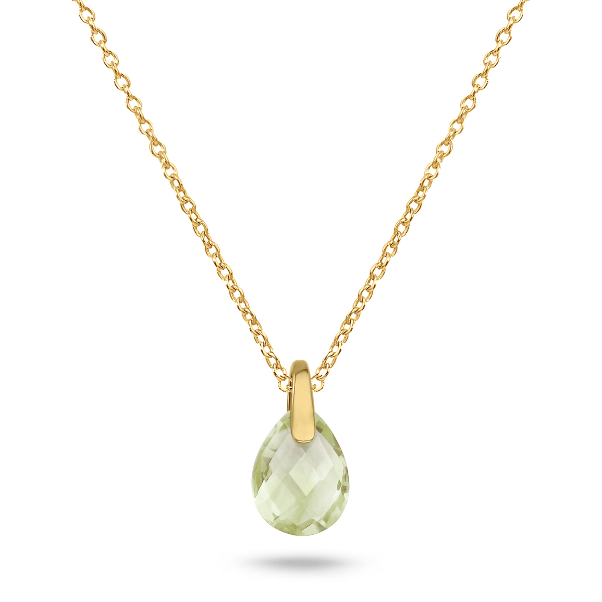 Pendentif - Or jaune 9k, Améthyste - Maison Di Giorgio