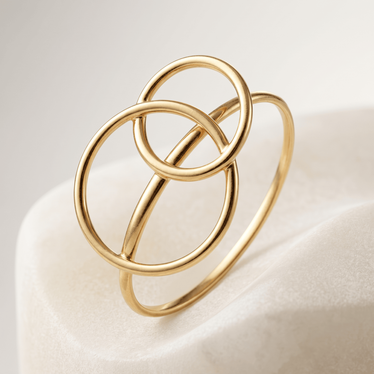 Bague - Or jaune 9k et Argent 925 - Maison Di Giorgio