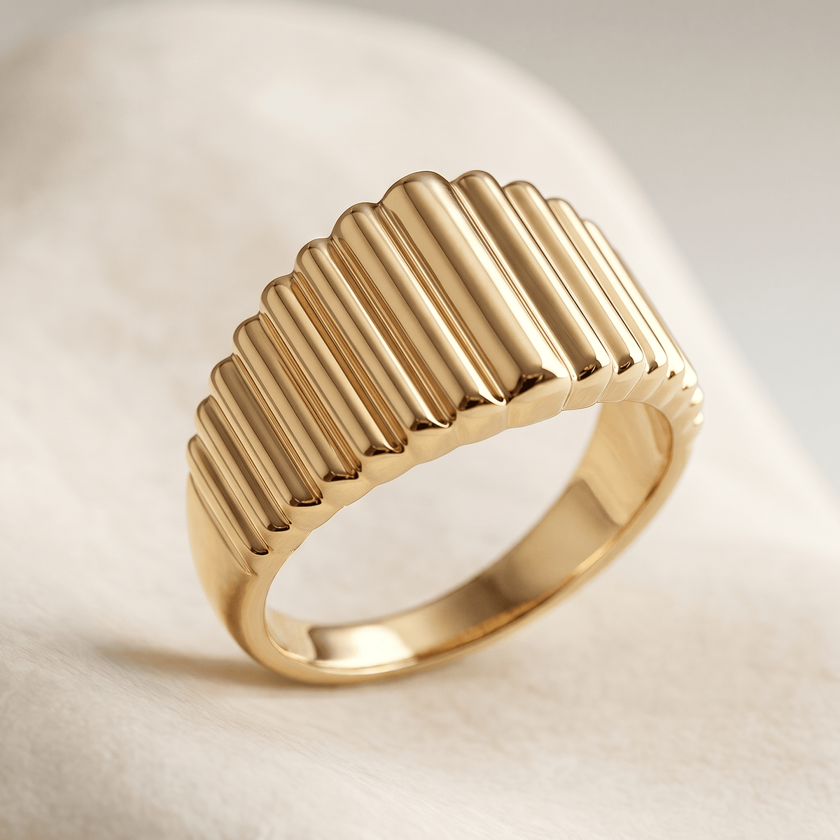 Bague - Or jaune 9k et Or blanc 9k - Maison Di Giorgio