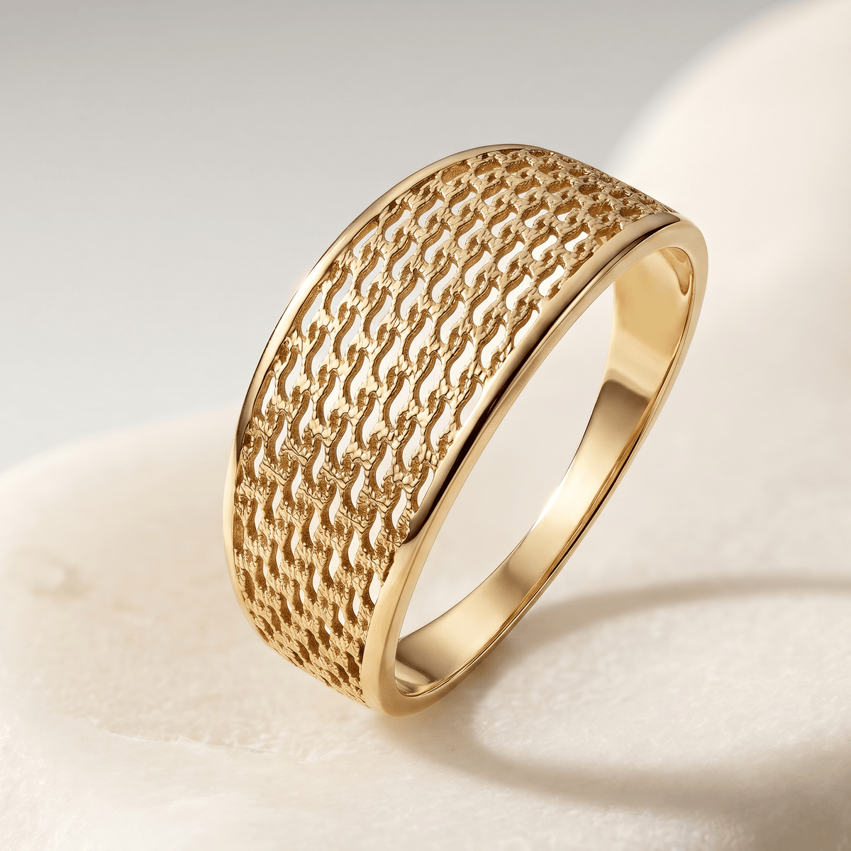 Bague - Or jaune 9k - Maison Di Giorgio