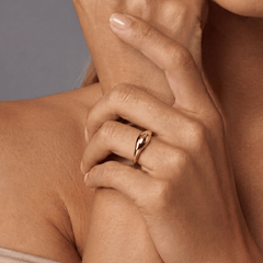 Bague - Or jaune 9k - Maison Di Giorgio