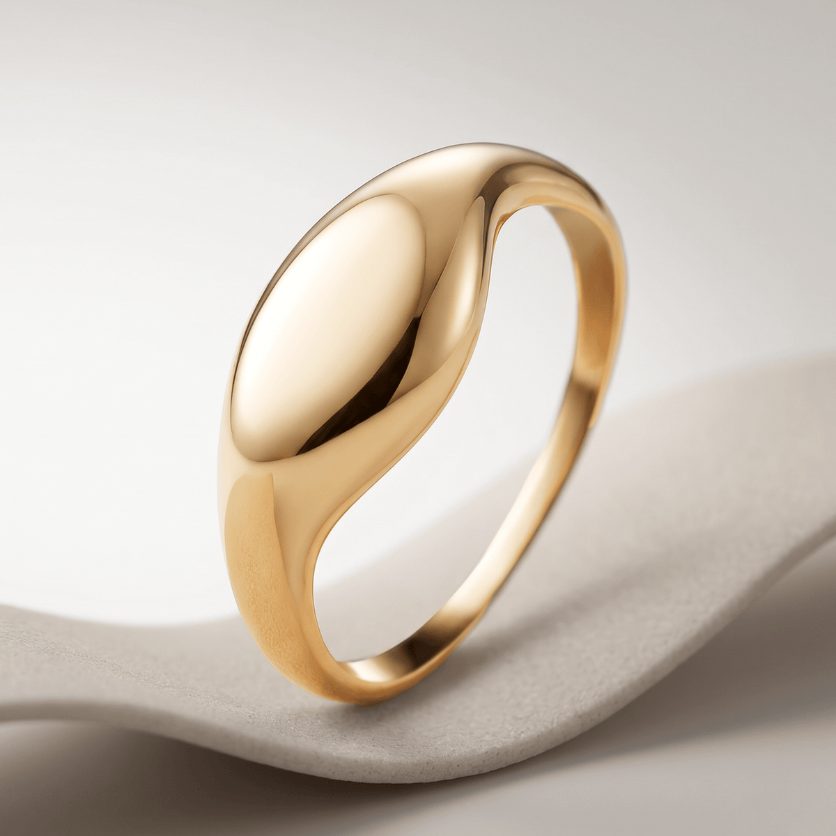 Bague - Or jaune 9k - Maison Di Giorgio