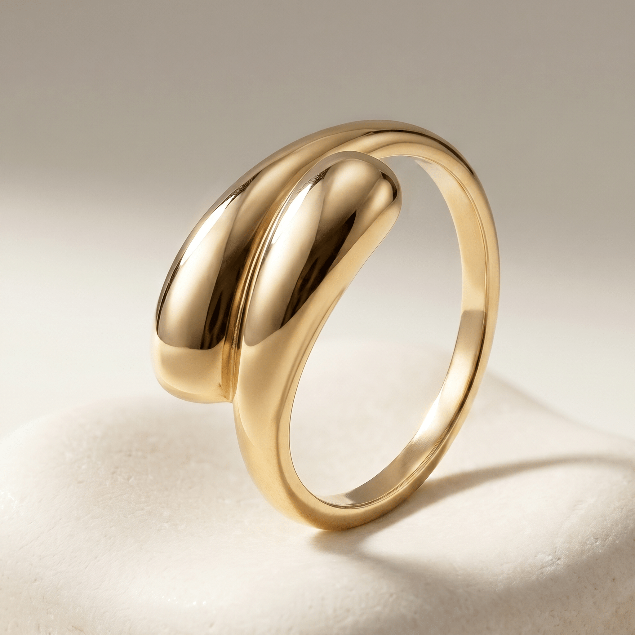 Bague - Or jaune 9k - Maison Di Giorgio