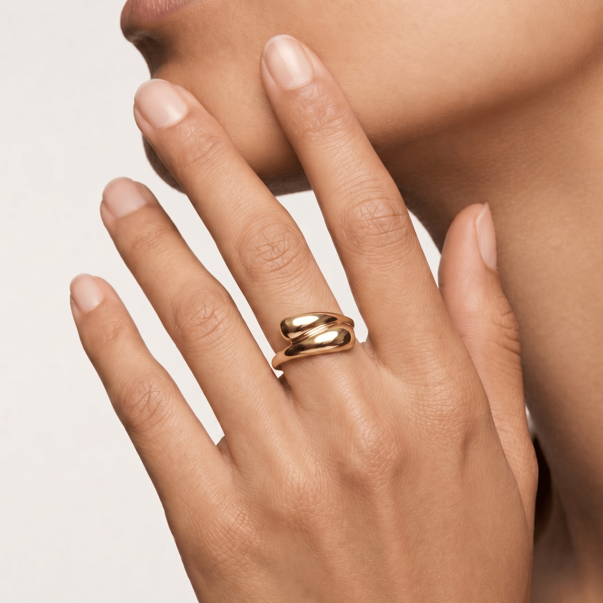 Bague - Or jaune 9k - Maison Di Giorgio