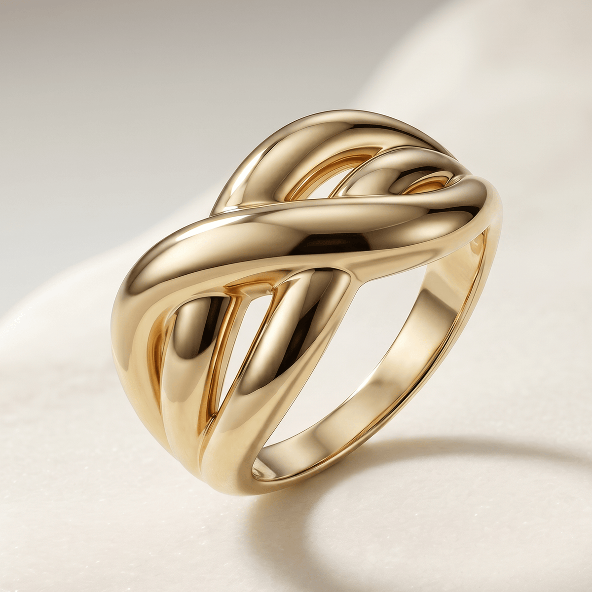 Bague - Or jaune 9k - Maison Di Giorgio