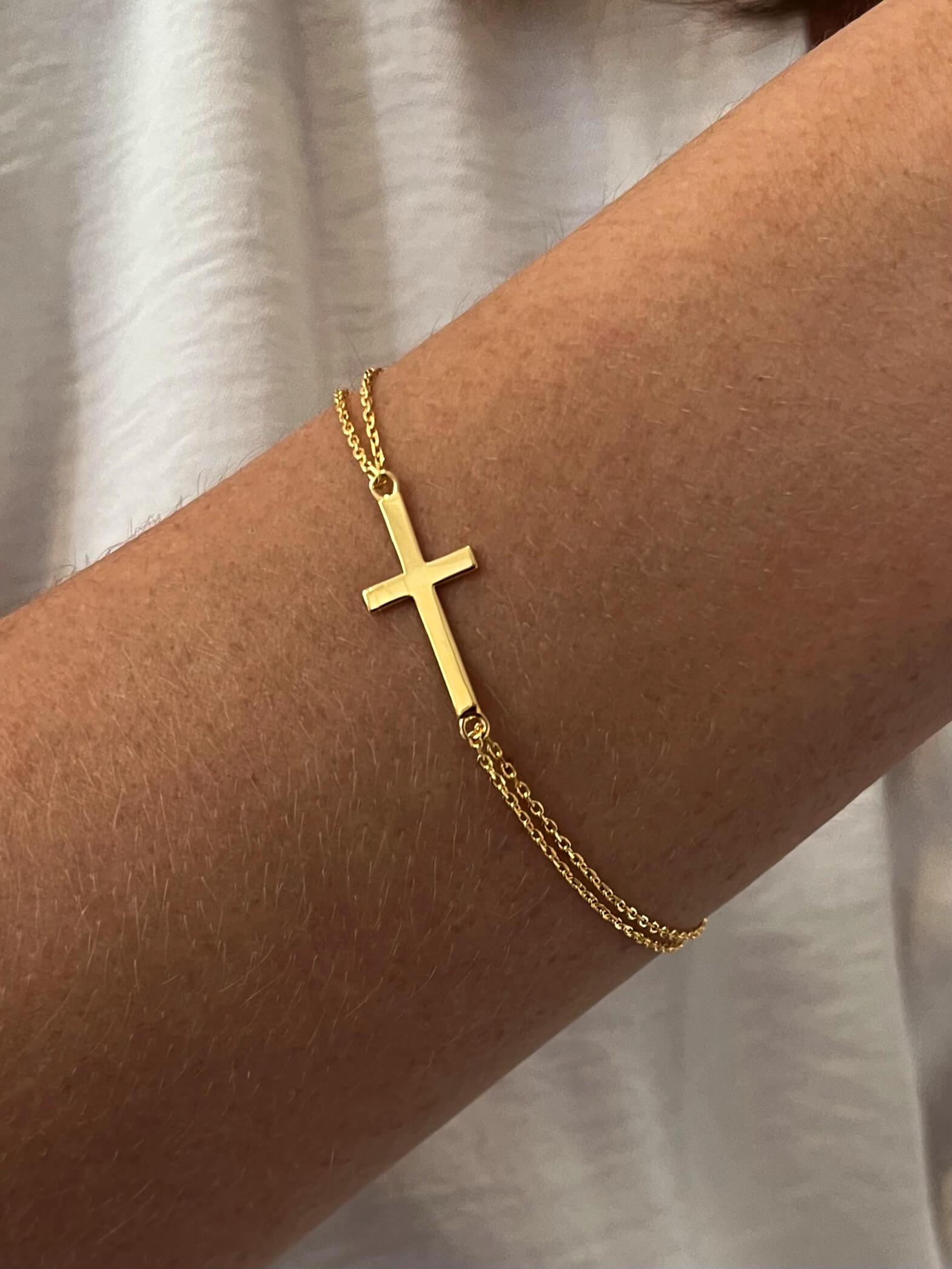 Bracelet plaqué Or jaune 18k