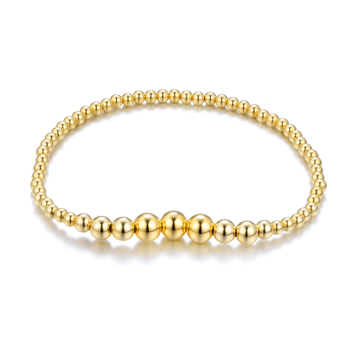 Bracelet plaqué Or jaune 18k