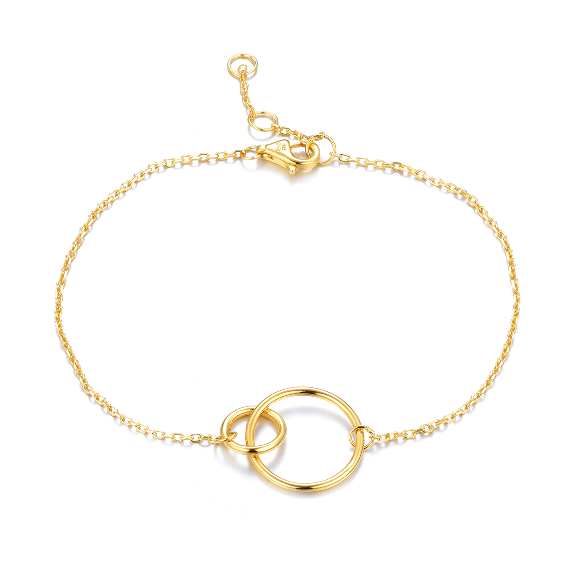 Bracelet plaqué Or jaune 18k