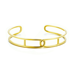 Bracelet plaqué Or jaune 18k