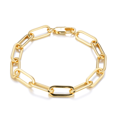 Bracelet plaqué Or jaune 18k