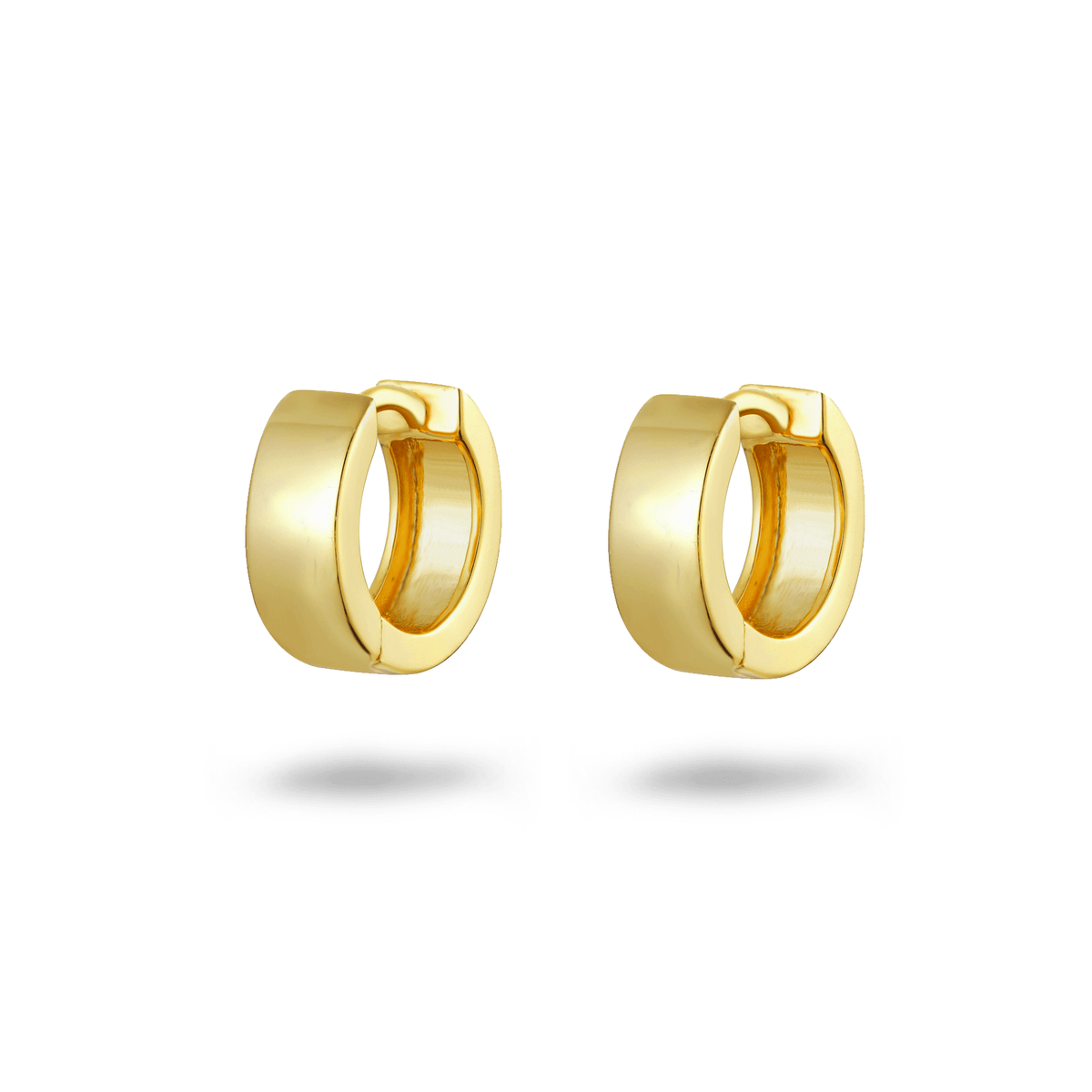 Boucles d'oreilles plaquées Or jaune 18k