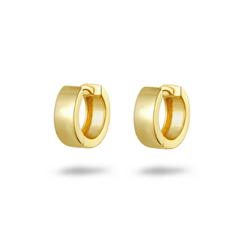 Boucles d'oreilles dorées Or jaune 18k - Maison Di Giorgio