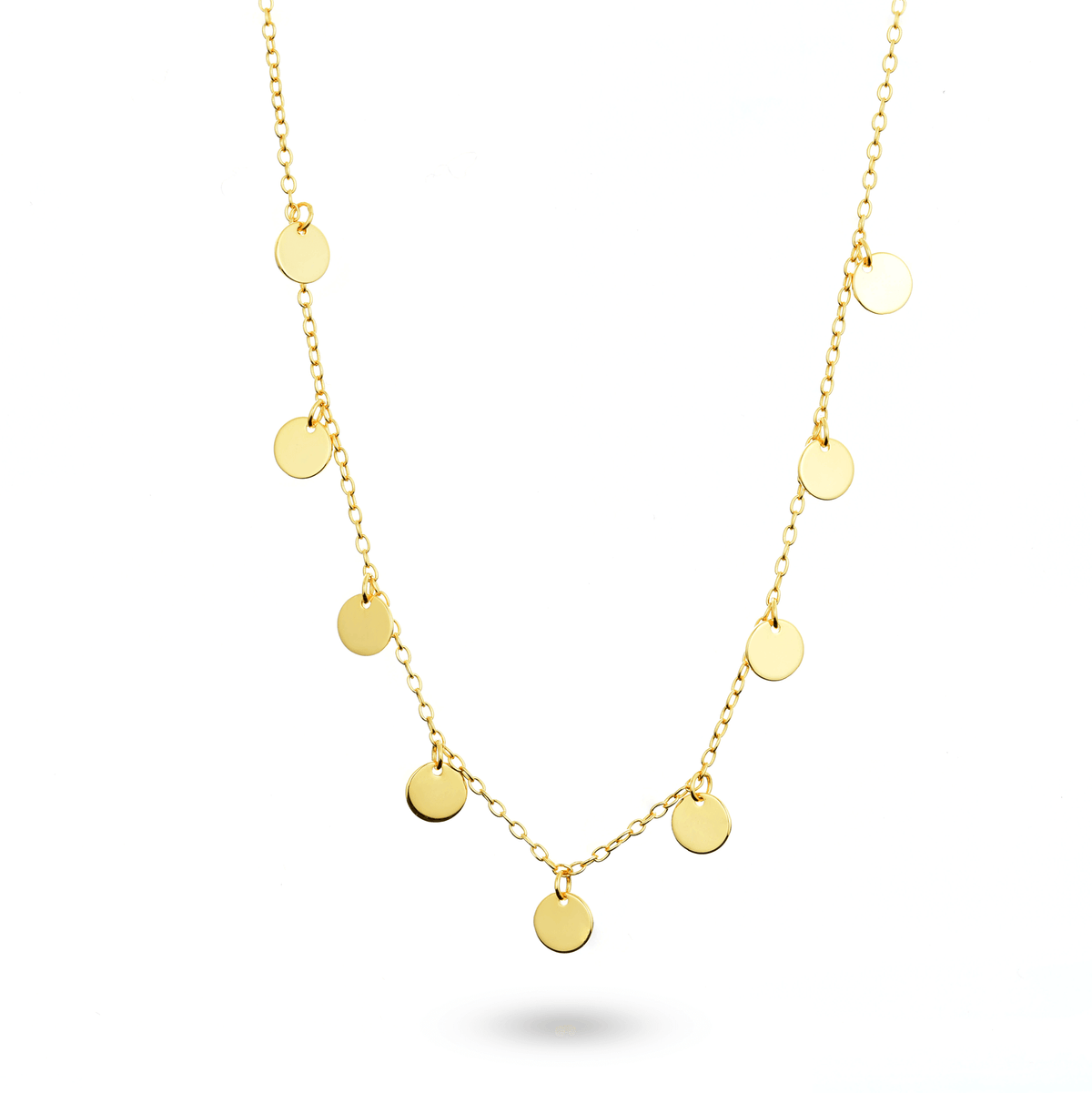 Collier plaqué Or jaune 18k