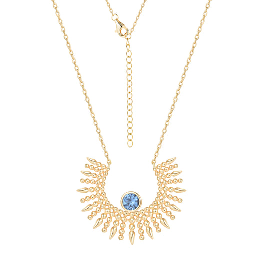 Collier doré Or jaune 18k assemblé d'Oxyde de zirconium - Maison Di Giorgio