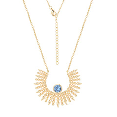 Collier doré Or jaune 18k assemblé d'Oxyde de zirconium - Maison Di Giorgio