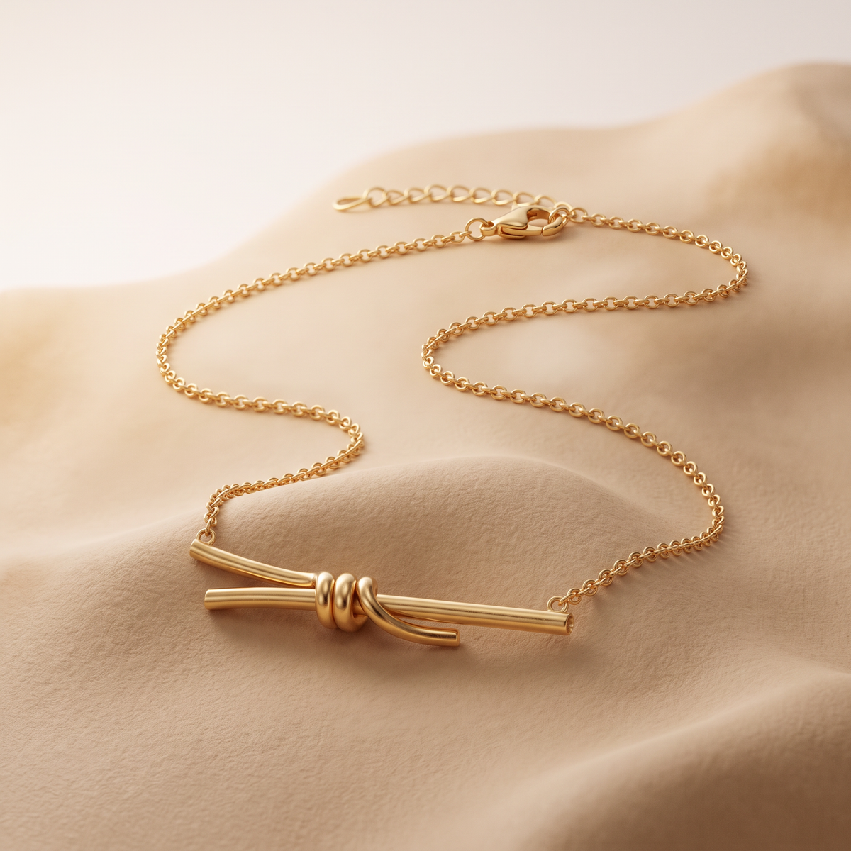Collier - Doré à l'Or jaune fin