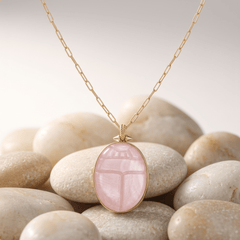 Médaillon - Doré Or jaune fin, Quartz - Maison Di Giorgio