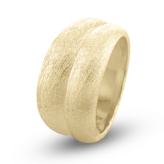 Bague dorée Or jaune 18k - Maison Di Giorgio