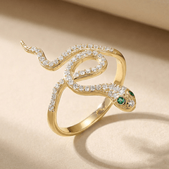 Bague - Dorée à l'Or jaune fin - Maison Di Giorgio