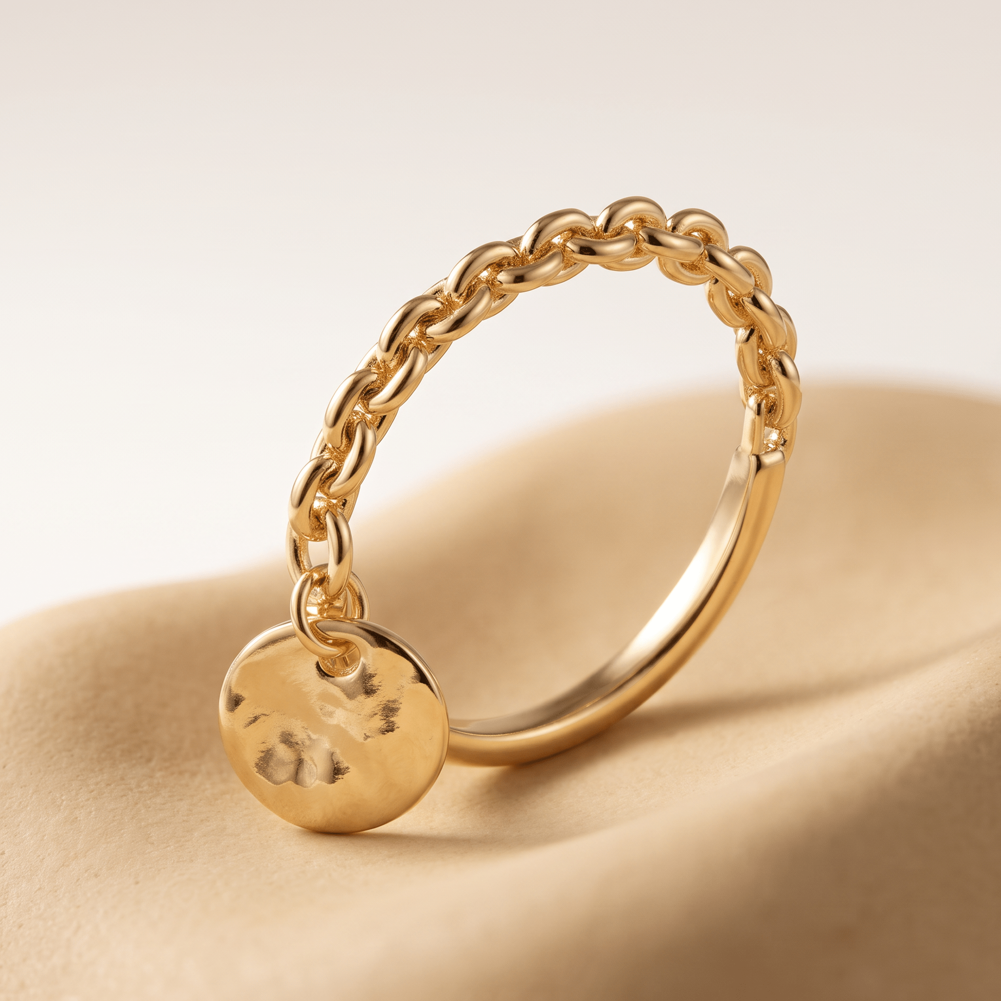 Bague - Dorée à l'Or jaune fin - Maison Di Giorgio