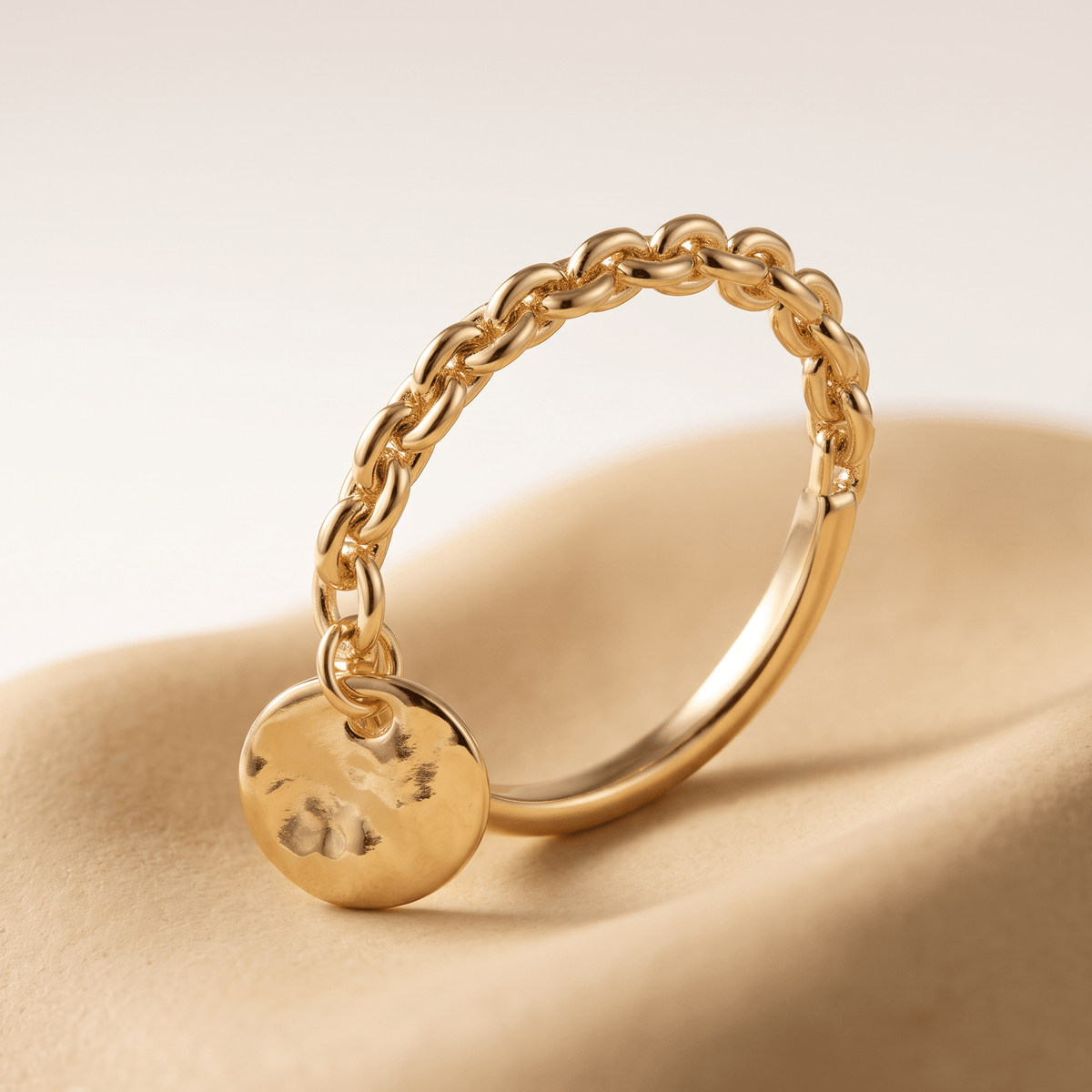 Bague - Dorée à l'Or jaune fin - Maison Di Giorgio