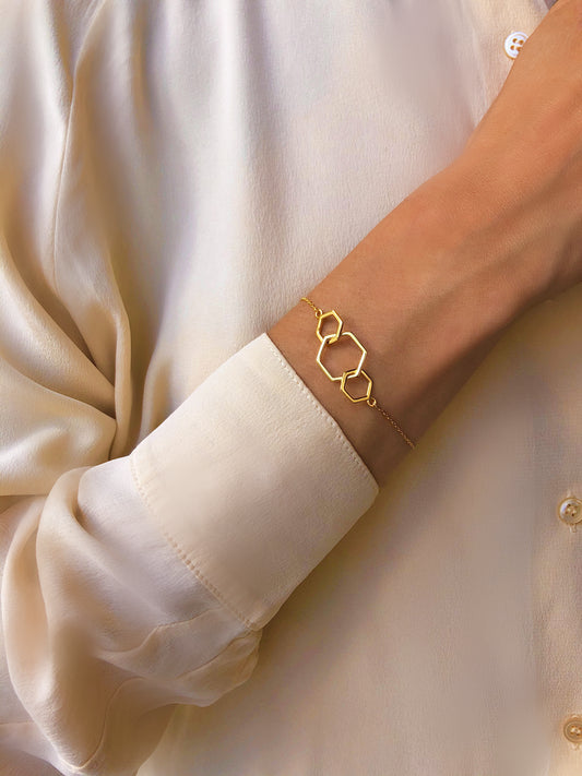 Bracelet doré Or jaune 18k - Maison Di Giorgio